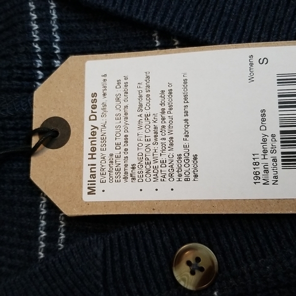 NWT Prana Milani Henley Dress - Picture 8 of 8